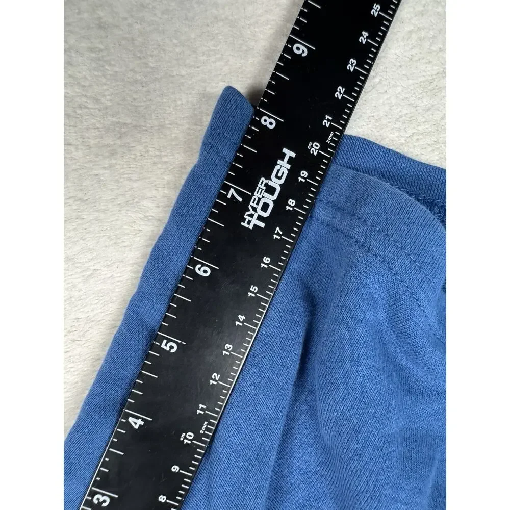 Puma Men’s Blue Fleece Shorts Logo Tape Side XL Athletic Lounge Sweat Shorts